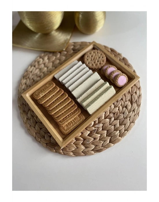 Bambu Çok Amaçlı Düzenleyici Sunum Tepsisi (33 Cm X 22 Cm) Royaleks-81287