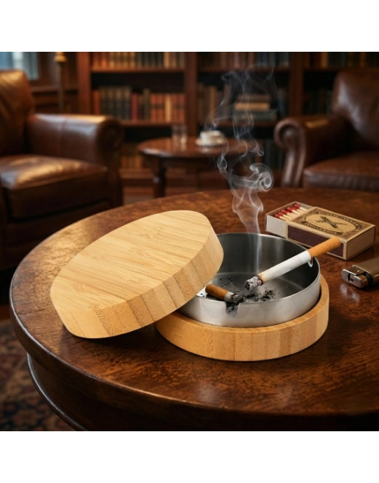 Bambu Kapaklı Küllük