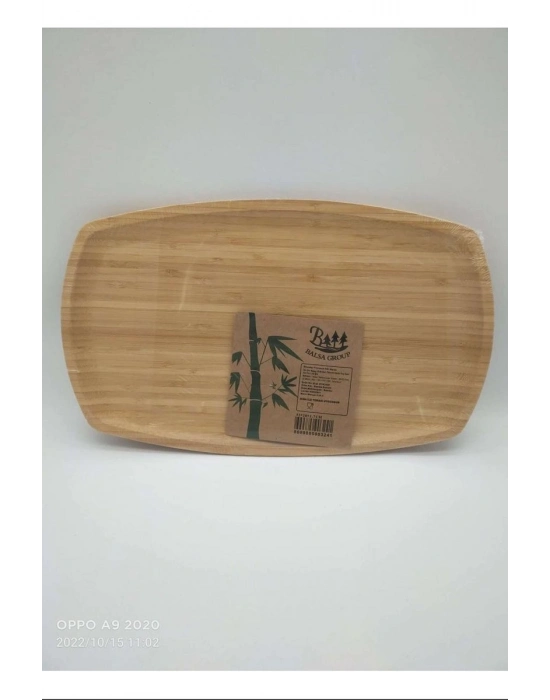 Bambu Kayık Sunum 33x20 Cm Royaleks-BLS KYK3320