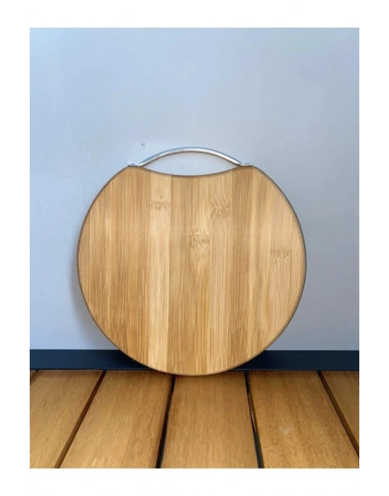 Bambu Kesim Sunum Tahtası 28*28*1,5 Cm Royaleks-70467