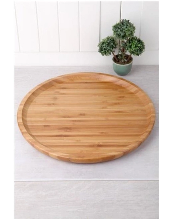Bambu Sunum Tabağı 30 cm Royaleks-YUV3030