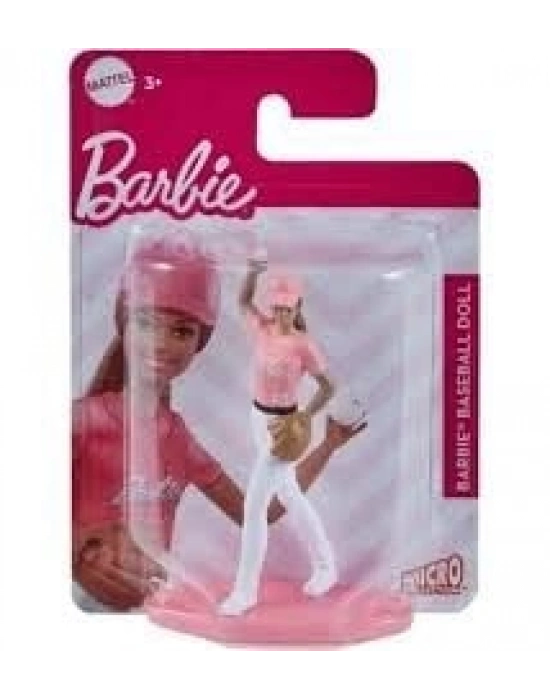Barbie Mini Figür Beyzbolcu Bebek HCH17