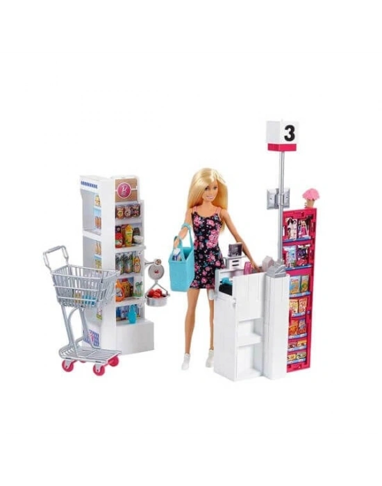Barbie Süper Markette Oyun Seti FRP01