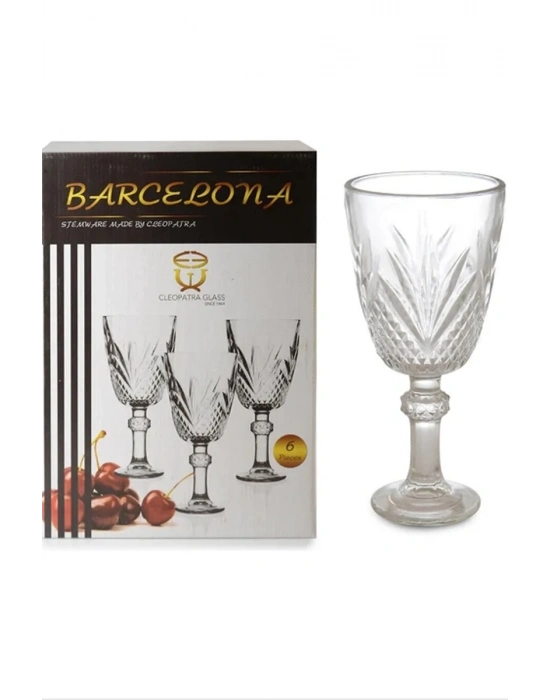 Barcelone 6 Lı Ayaklı Bardak Royaleks-9098