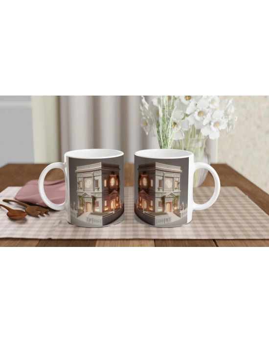 Başak Burcu Baskılı Kahve Kupası - Burçlar Krallığı Şatosu Vs1