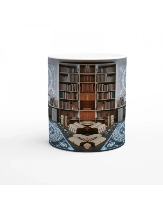 Başak Burcu Baskılı Kahve Kupası - Zodyak Kütüpanesi Vs4