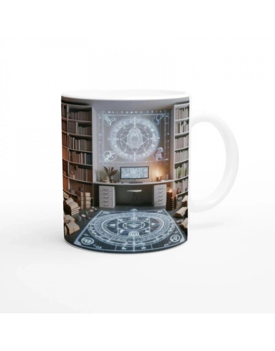 Başak Burcu Baskılı Kahve Kupası - Zodyak Kütüpanesi Vs4