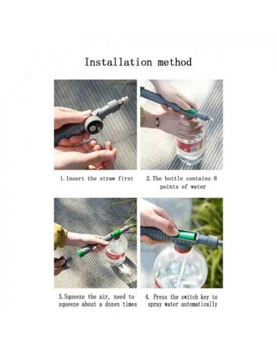 Basınçlı Yıkama Sulama Tabancası