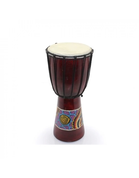 Batikli Ahşap Darbuka 30 Cm
