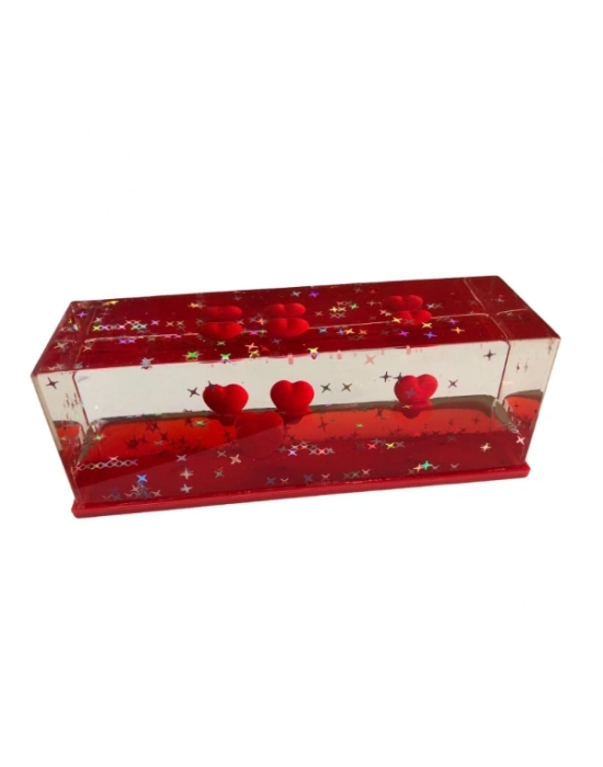 Batmayan Kalpli Güllü Akvaryum Hediyelik