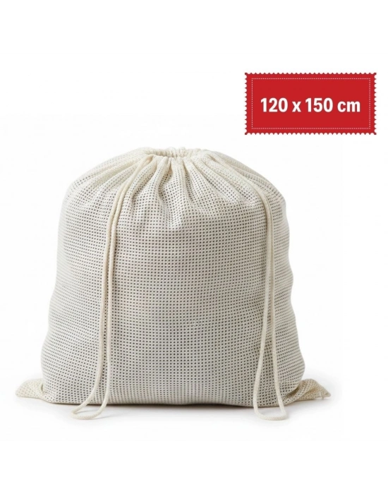 ®  Battal Boy 120x150 cm Mont ve perde Yıkama Filesi–Extra Büyük, Dayanıklı, Nefes Alabilir Çamaşır Koruma Torbası