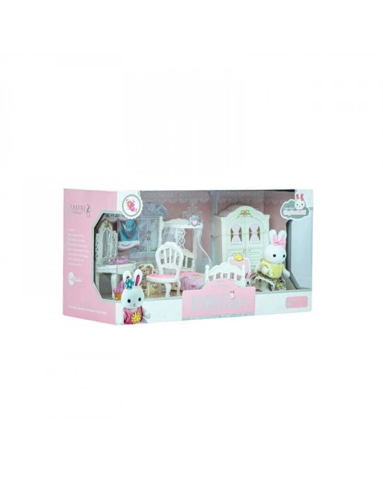 Bay Dreamy Mi̇ni̇ Tavşan Büyük Yatak Odası Oyun Set