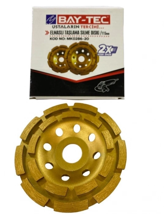 ® Baytec MK0286-20 Elmas Taşlama Silme Diski 115 mm