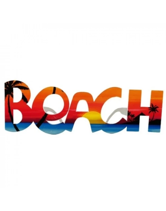 Beach Yazılı Parti Gözlüğü