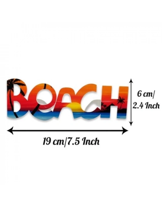 Beach Yazılı Parti Gözlüğü