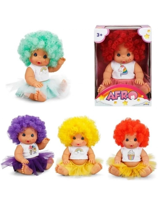 BEBEK AFRO RENKLI KIVIRCIK SACLI