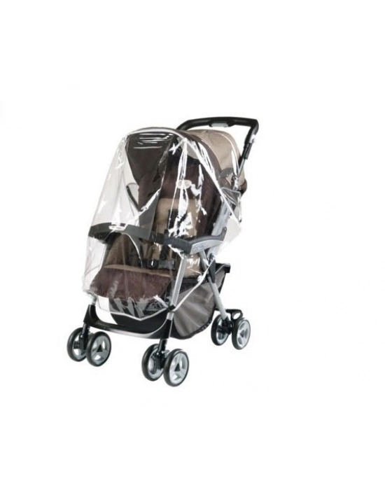 ®  Bebek Arabası Puset Şeffaf Yağmurluk Rüzgar Engelleyici Muşamba