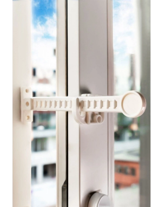 ®  Bebek Çocuk Evcil Hayvan Güvenlik Ayarlanabilir Koruyucu Pencere Havalandırma Kilidi