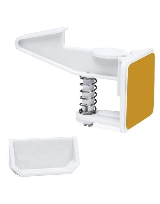 Bebek Çocuk Güvenliği Korumalı Yapışkan Çekmece Ve Dolap İçin Tutucu Gizli Güvenlik Kilidi