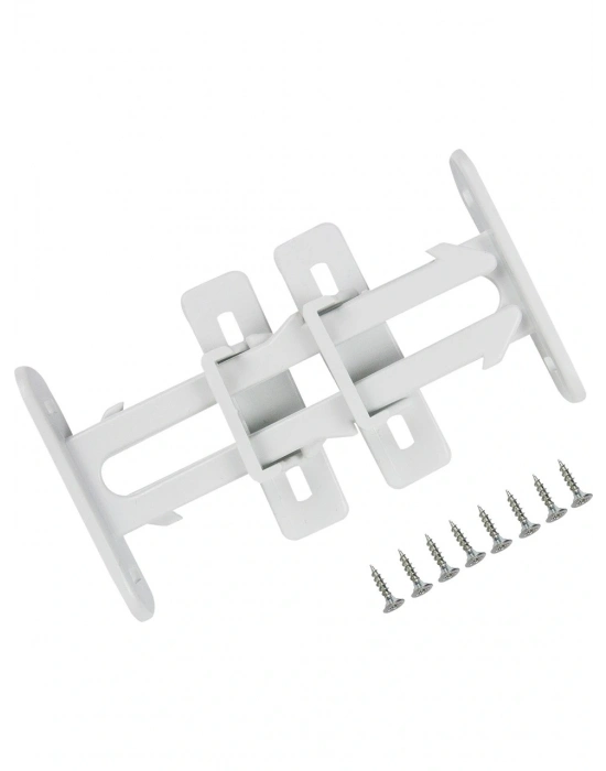 Bebek Çocuk Koruma Kilidi - Dolap Çekmece Kilidi Sürgülü Kilit