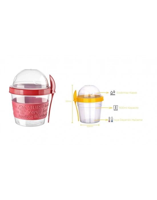 Bebek Mama Saklama Kabı 500ml