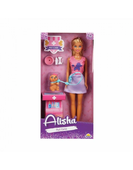 ® BEBEK SET ALİSHA VETERİNER AKSESUARLI ( 1 ADET FİYATIDIR )