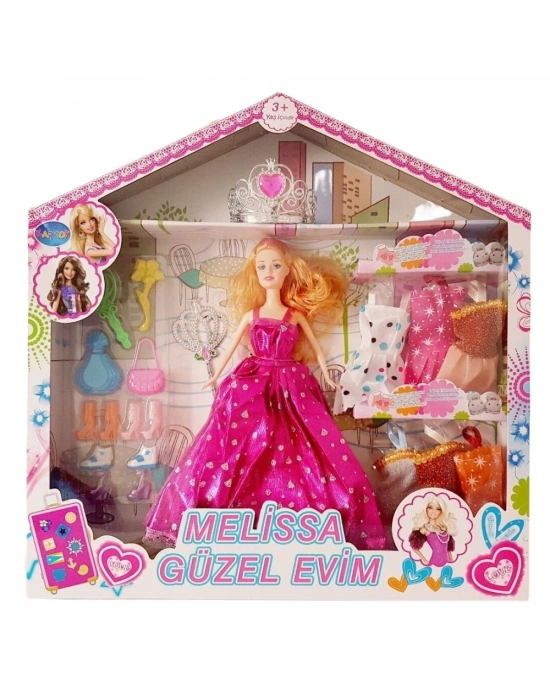 Bebek Yedek Elbiseli Ve Aksesuarlı - 1115-21