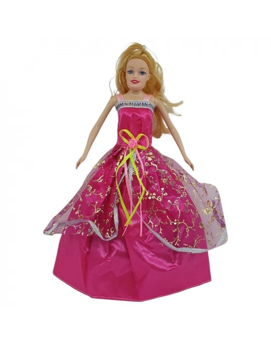 Bebek Yedek Elbiseli Ve Aksesuarlı - 1115-21 - Pembe