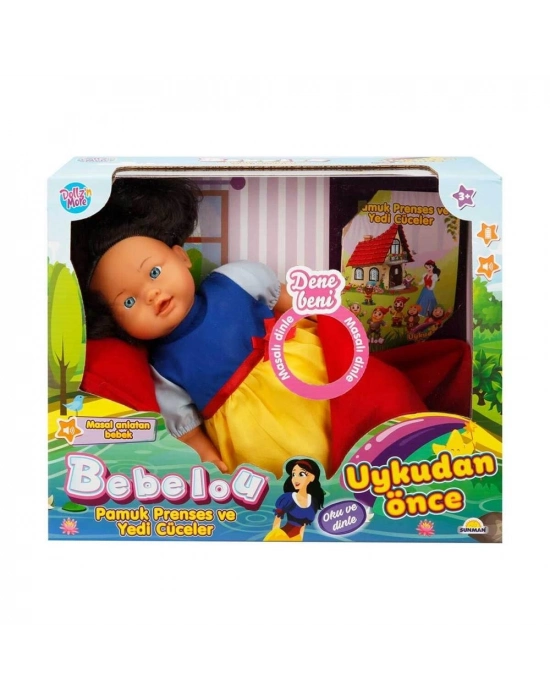 ® Bebelou Uykudan Önce Bebeği Masal Anlatan Pamuk Prenses Ve Yedi Cüceler
