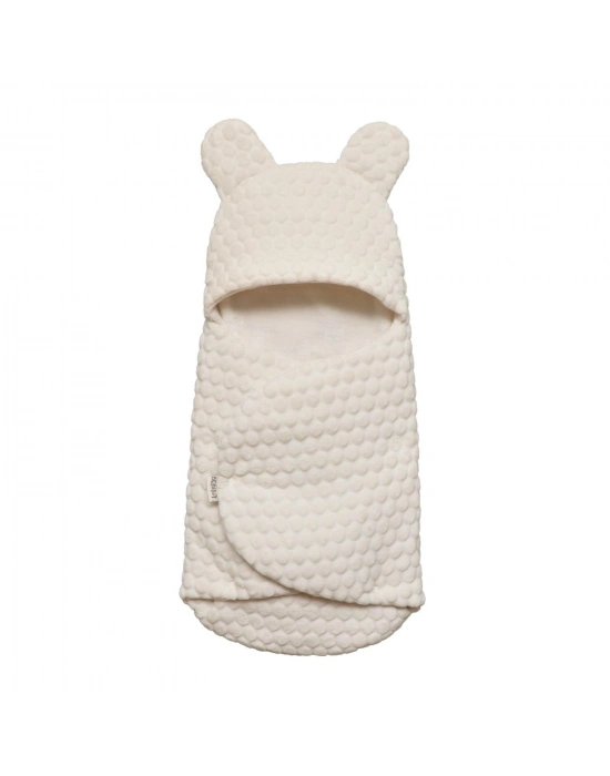 Bebitof Kabartmalı Velboa Kundak 95025 Ekru