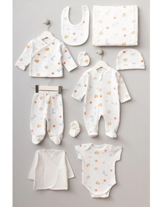 Bebitof Panter 10 Parça Hastane Çıkışı 10113 Ekru