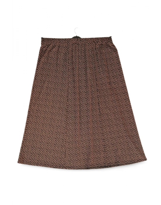 Beli Lastikli Full Likralı Pigment Penye Etek Anne Eteği Uzun Namaz Eteği - Royaleks - D1