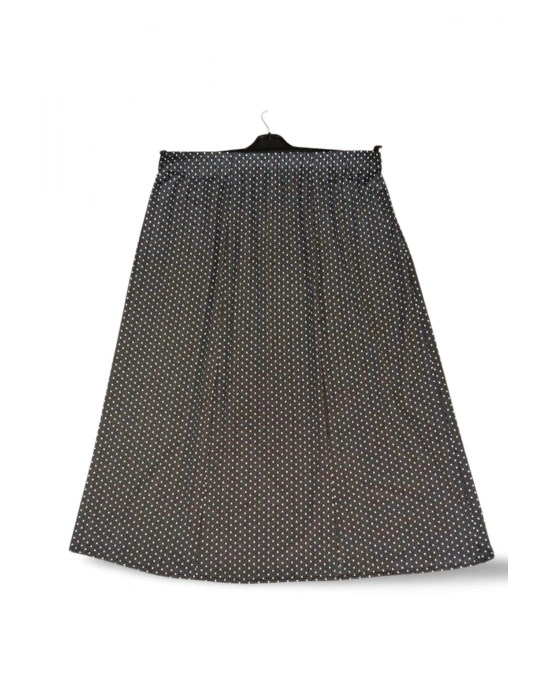 Beli Lastikli Full Likralı Pigment Penye Etek Anne Eteği Uzun Namaz Eteği - Royaleks - D3