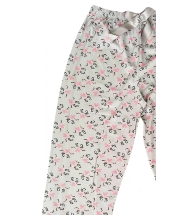 Beli Lastikli Mevsimlik Viskon Penye Pantolon Krem