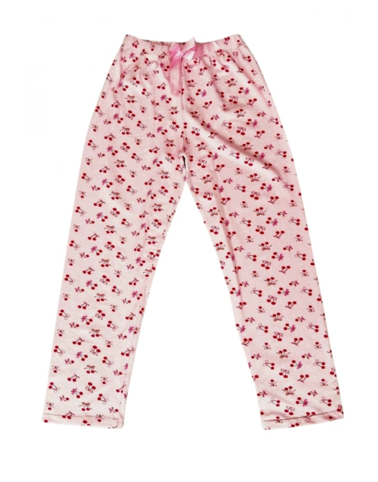 Beli Lastikli Mevsimlik Viskon Penye Pantolon Pembe