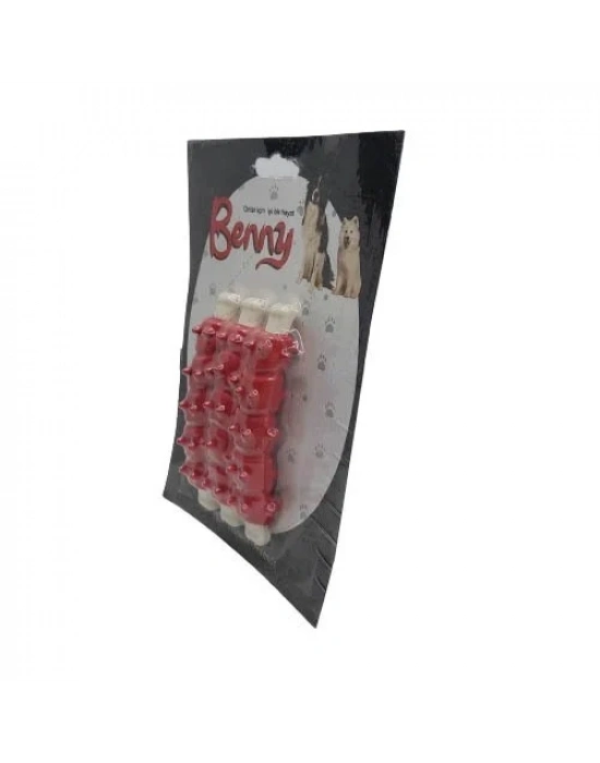 Benny Diş Kaşıma Köpek Oyuncağı Kaburga 10 cm 3 lü