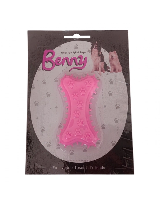 Benny Köpek Oyuncağı Kemik 5.5 x 10 cm Pembe