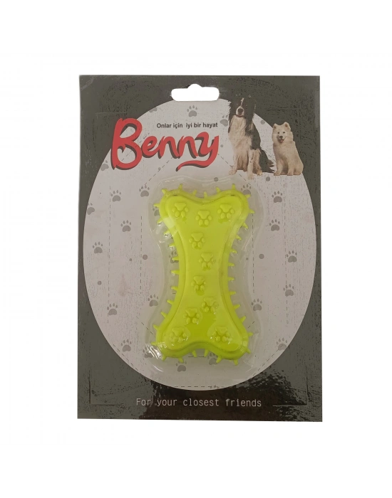 Benny Köpek Oyuncağı Kemik 5.5 x 10 cm Sarı