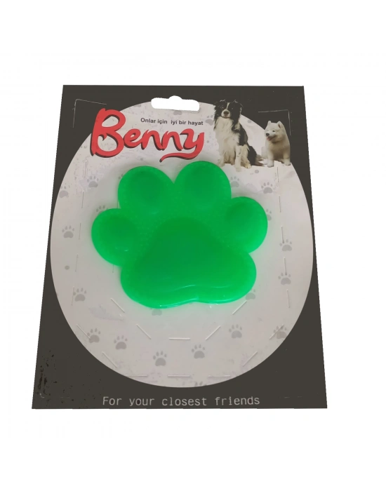 Benny Köpek Oyuncağı Pati 9,5 x 9 cm Yeşil