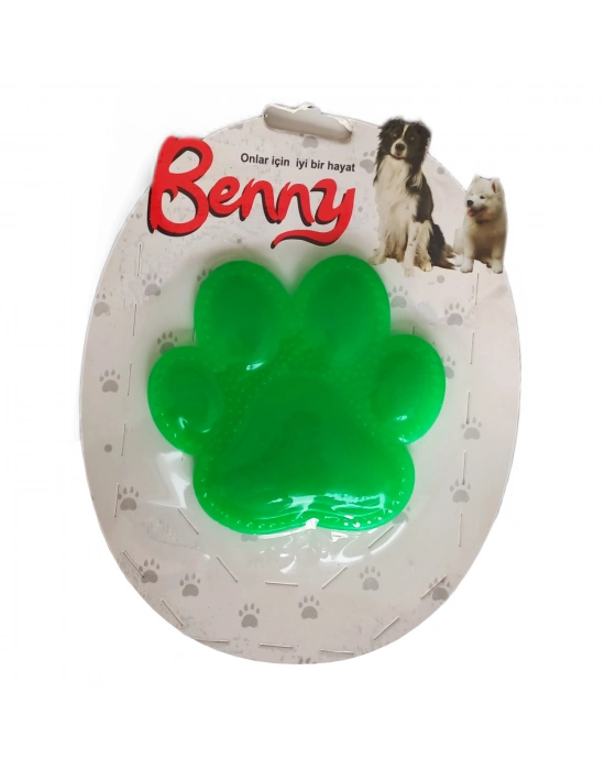 Benny Köpek Oyuncağı Pati 9,5 x 9 cm Yeşil