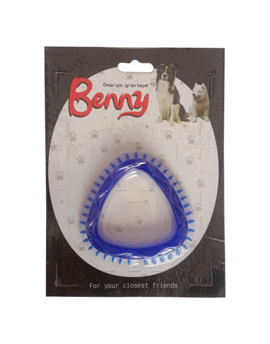 Benny Köpek Oyuncağı Üçgen 8 x 8.5 cm Mavi