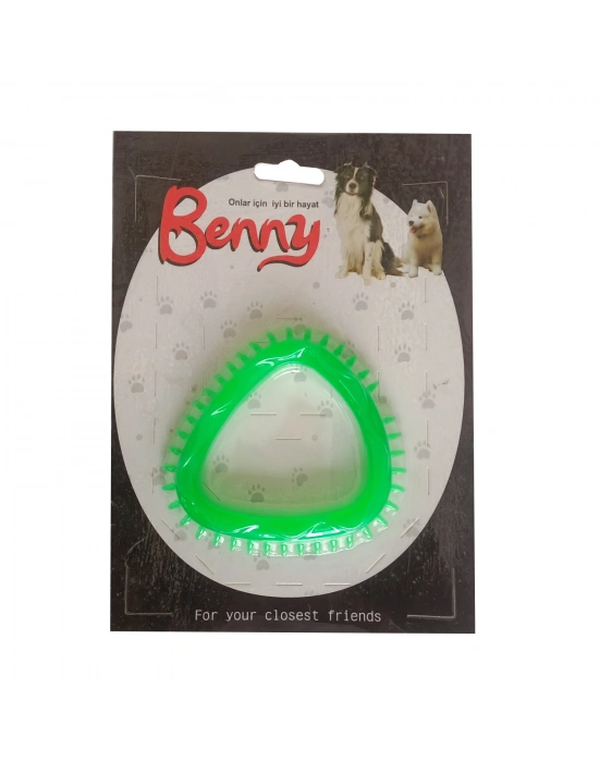 Benny Köpek Oyuncağı Üçgen 8 x 8.5 cm Yeşil