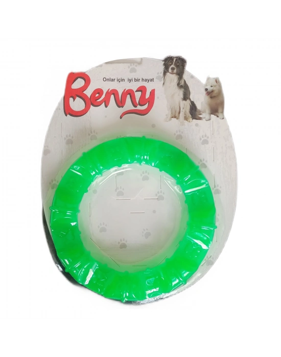 Benny Köpek Oyuncağı Yuvarlak Şekilli 11,5 cm Yeşil