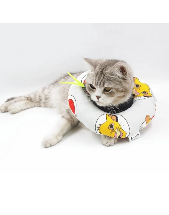 Benny Yastık Yakalık, Kediler ve Mini Irk Köpekler İçin Elizabeth Yakalık Medium