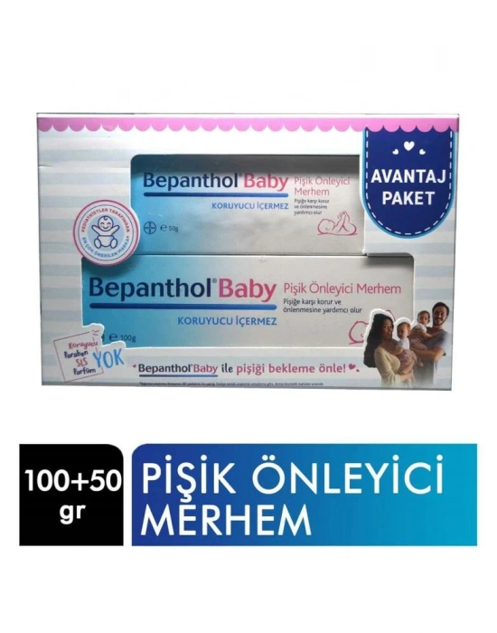 Bepanthol Baby Pişik Kremi Avantaj Paketi 100 Gr + 50 Gr