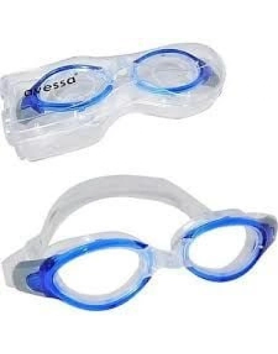 BERMUDA  Silikon Havuz Deniz Yüzücü Gözlüğü - GS5A Mavi