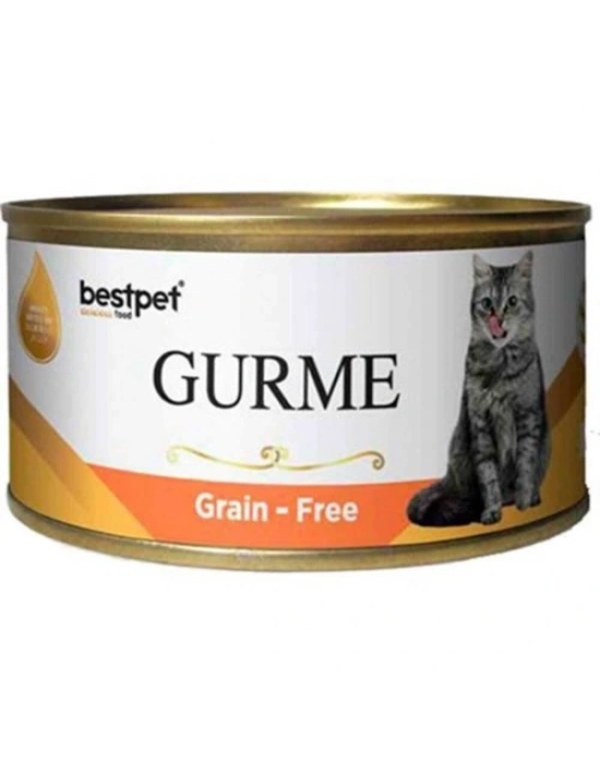 Bestpet Gurme Jöleli Somonlu Yetişkin Konserve Kedi Maması 1 Adet 100 Gr