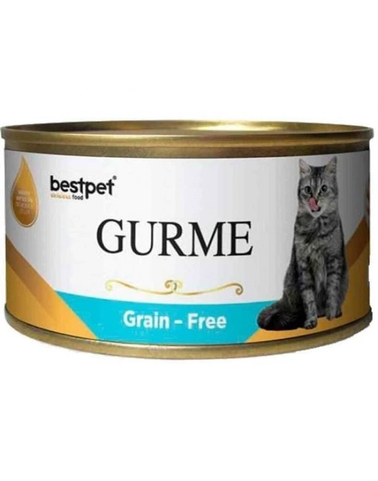 Bestpet Gurme Jöleli Tuna Balıklı Yetişkin Konserve Kedi Maması 1 Adet 100 Gr