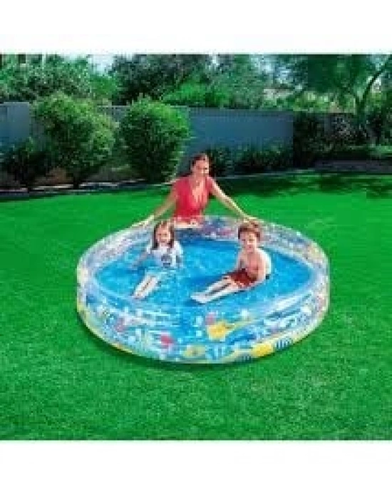 Bestway 3 Halkalı - Plaj Ortamı Desenli Havuz 152 * 30 Cm - 51004