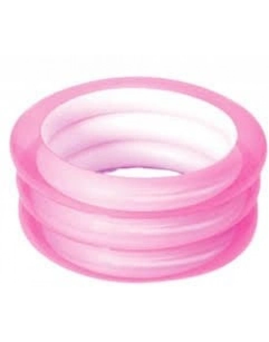 Bestway 3 Halkalı Renkli Çocuk Havuzu 70 x 30 cm Pembe - 51033